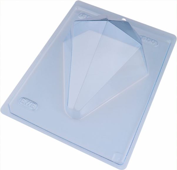BWB 3 piece chocolate mold: DIAMOND EGG
