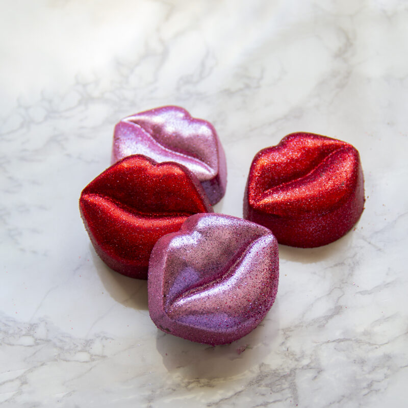 BWB 3 piece chocolate mold: FULL LIPS
