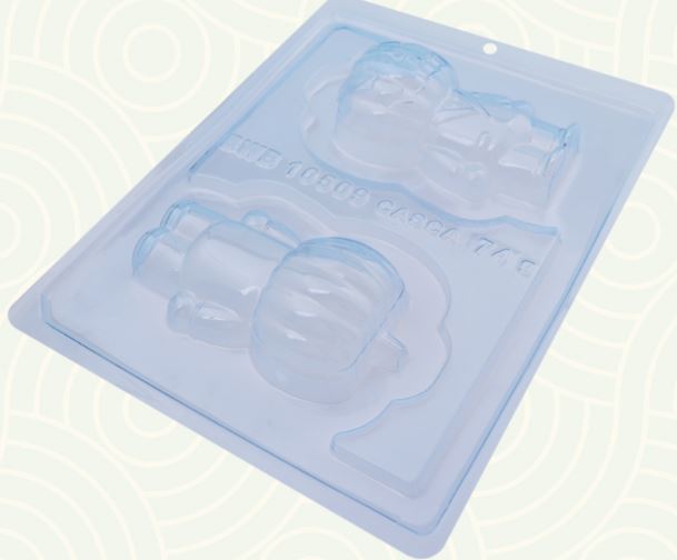 BWB 3 piece chocolate mold: PUMPKIN JACK
