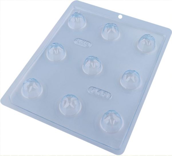 BWB 3 piece chocolate mold: STAR BONBON