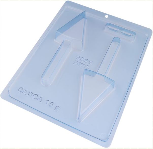 BWB 3 piece chocolate mold: TRIANGLE GOURMET PALETTE