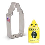 Crayon Cookie Cutter 3 5/8" x 1 5/8"
