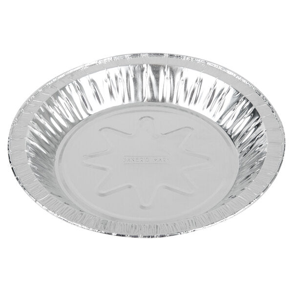 Baker's Mark 7 15/16" x 1 1/8" Deep Foil Pie Pan