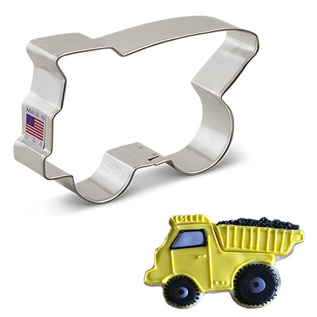 Dump Truck Cookie Cutter 4 1/2"
