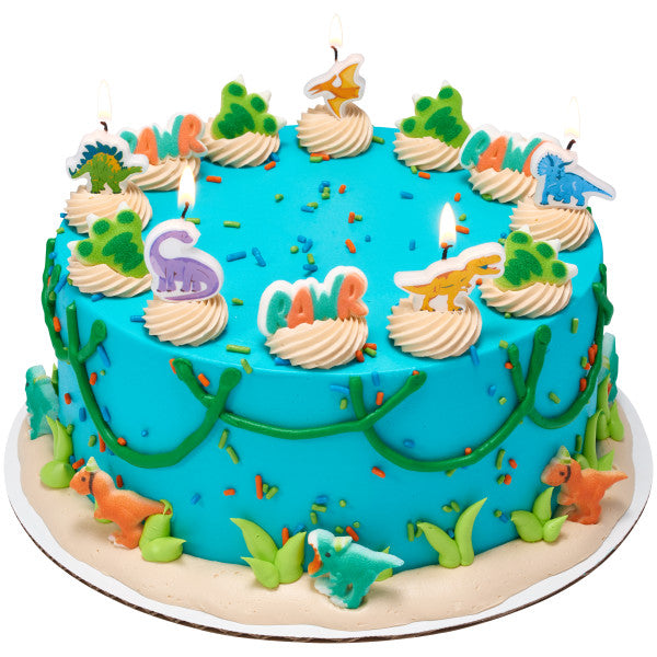 Dinosaur Shaped Candles