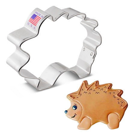 Hedgehog Cookie Cutter 3 1/2"