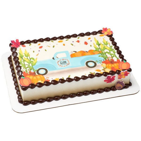 Fall Sweet Décor® Printed Edible Decorations