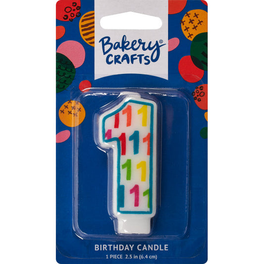 1 Number Pattern Numeral Candles