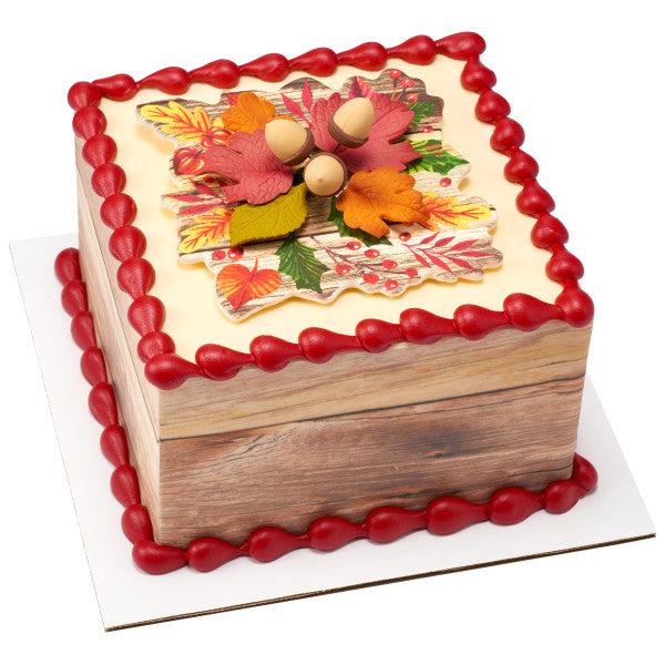 Fall Foliage Assortment Gum Paste Layon