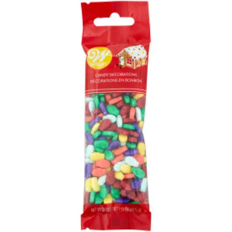 Christmas Light Bulb Sprinkles for Treats and Gingerbread Houses, 1.50 oz.