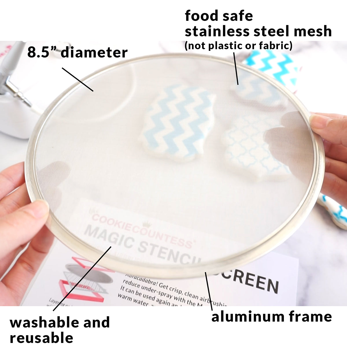 Magic Stencil Screen Airbrushing Tool