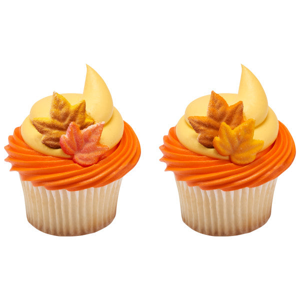 Fall Leaves Assortment Dec-Ons® Decorations, 6ct