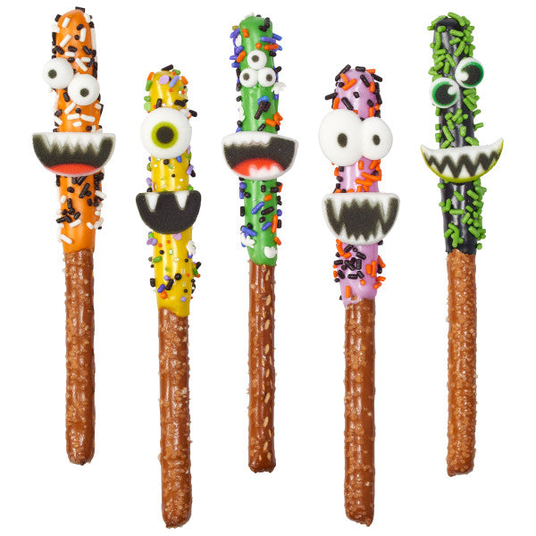 Monster Face Assortment Dec-Ons® Decorations, 12ct