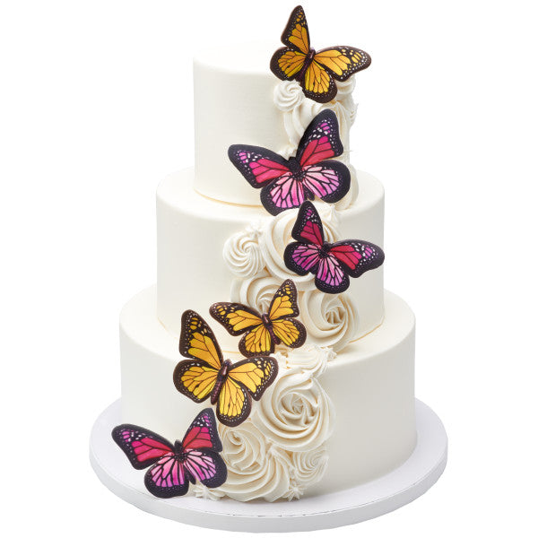 Butterflies Gum Paste Layon,