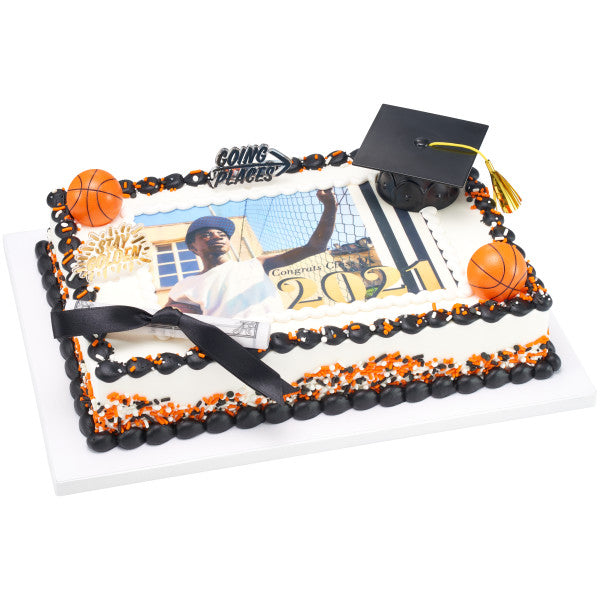 3D Basketball Cupcake Rings set of 12