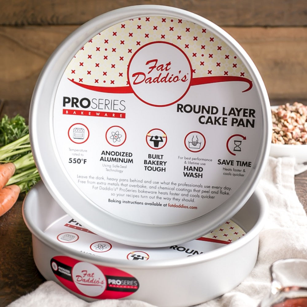 Fat Daddio's ROUND Cake Pan Anodized Aluminum