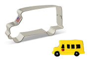 School Bus Cookie Cutter 4 3/4" x 2 1/2"
