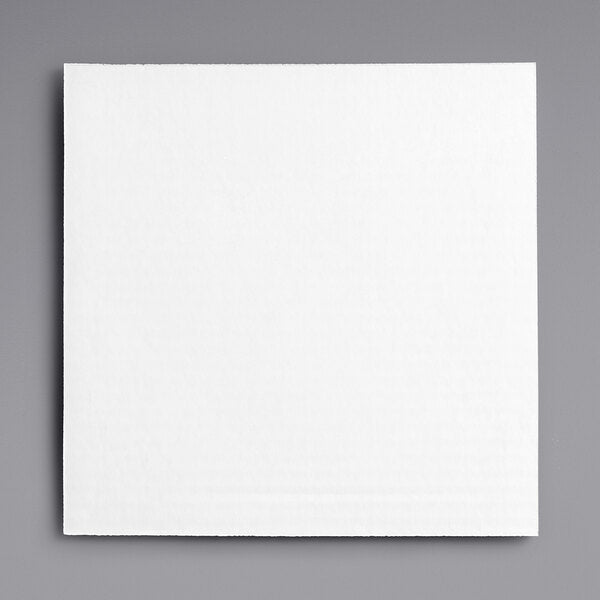White Square Corrugated Uncoated Cake board