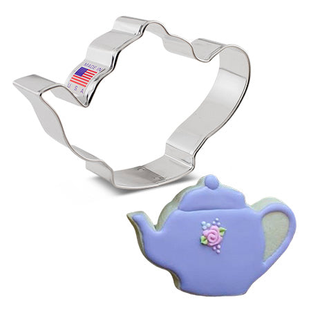 Teapot Cookie Cutter 4 1/4" x 3"