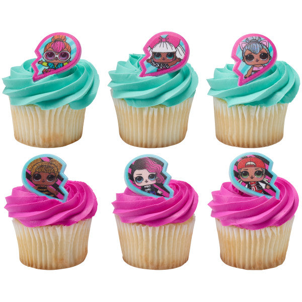 L.O.L. SURPRISE!™ #SquadGoals Cupcake Rings set of 12