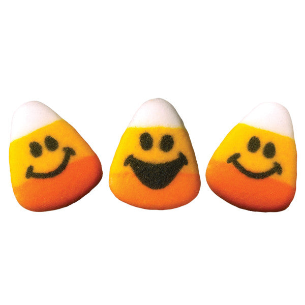 Candy Corn Faces Assortment Dec-Ons® Decorations, 6ct