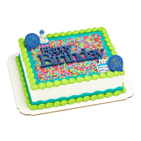 Party Time Assortment Sweet Décor® Printed Edible Decorations set of 4