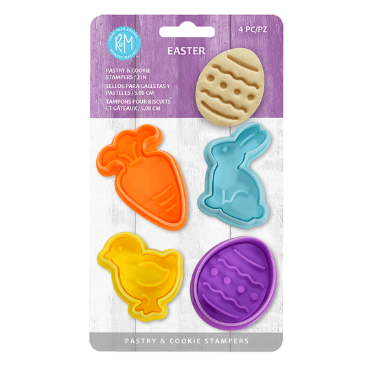 EASTER PASTRY & COOKIE STAMPERS SET/4