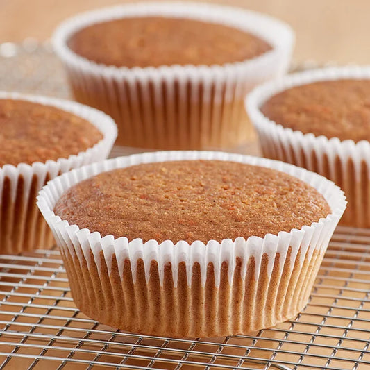 White jumbo Baking Cup, 50ct