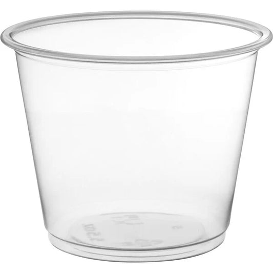 Clear Plastic Souffle Cup, 10ct