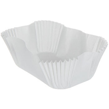 White Loaf Baking Cups, 50ct