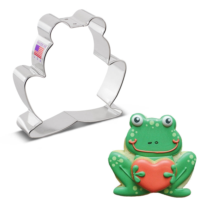 Frog Cookie Cutter 3 3/4"