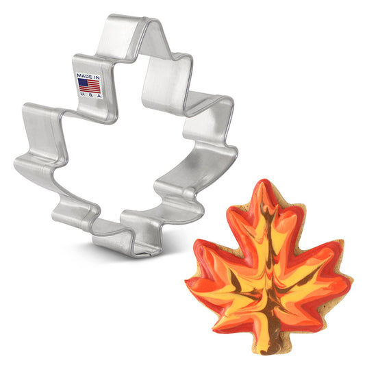 Mini Maple Leaf Cookie Cutter 2 1/4"