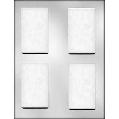 Plain Bar 3¾" Chocolate Mold