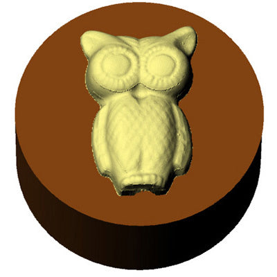 Owl Sandwich Cookie Chocolate Mold