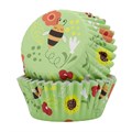 Cupcake Cases Foil Lined – Bees Pk/30