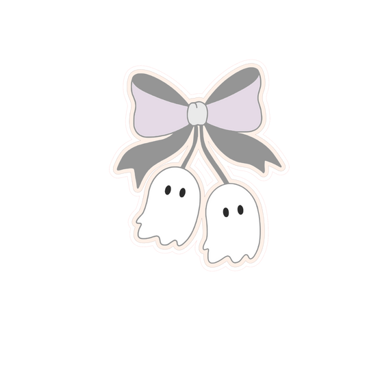 Ribbon - ghost , 3.5 in