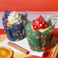 Christmas Tulip Muffin, 24ct