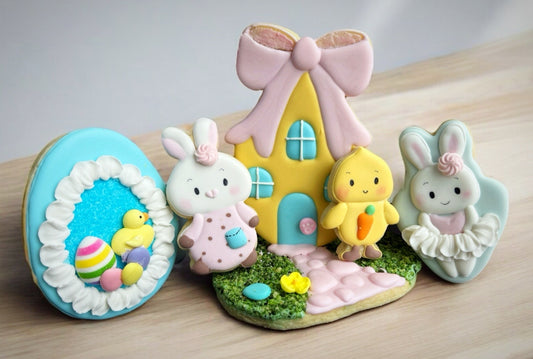 Custom Cookie Cutter set: 3D Easter