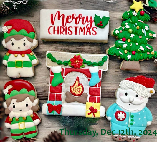 Thursday 12/12/2024: Sugar Cookie Decorating class - Christmas theme