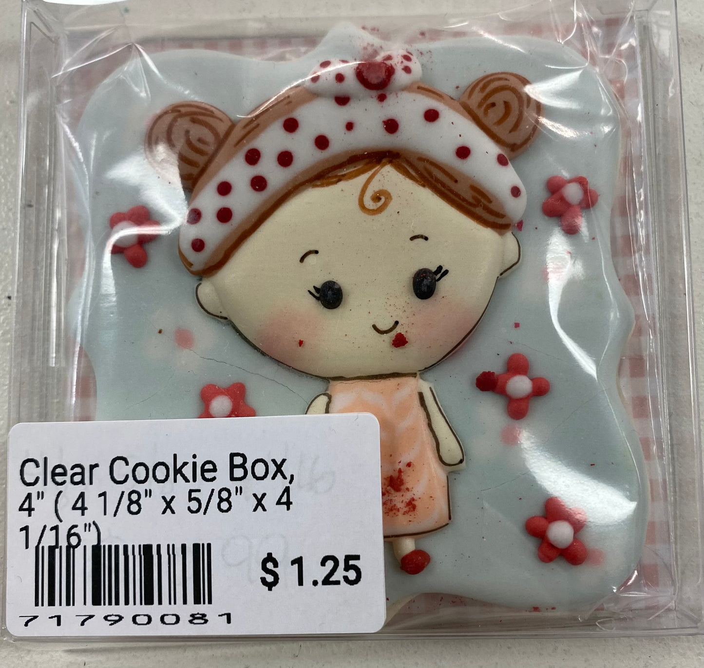 Clear Cookie Box,