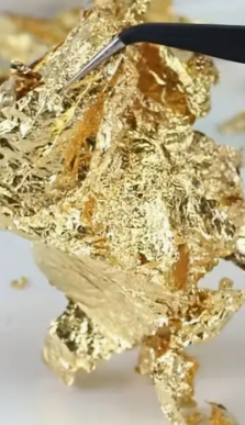 Edible Gold Foil Cake