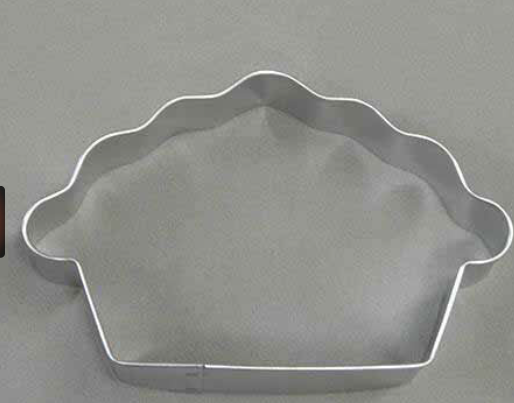 4.5" Pie cookie cutter