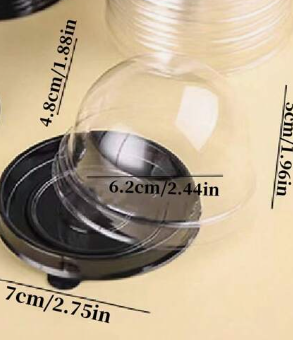 Mini Dessert container, 10ct