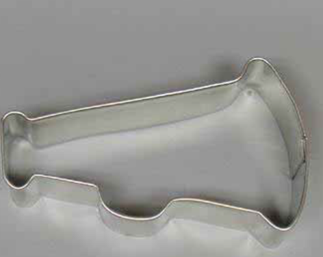 3.5" Megaphone cookie cutter