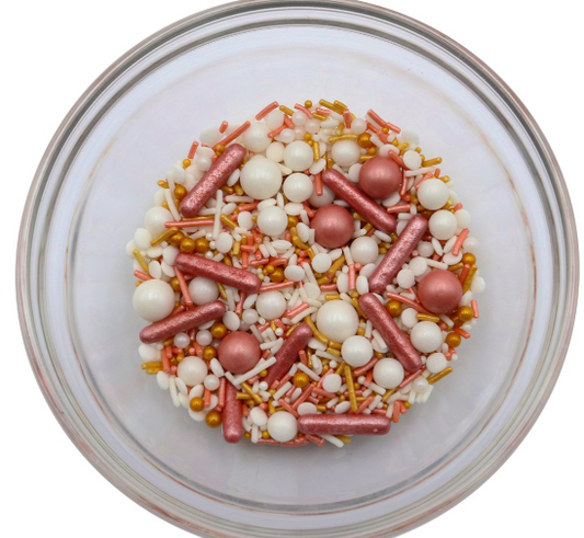 Rose Gold Sprinkle mix, 2.1oz