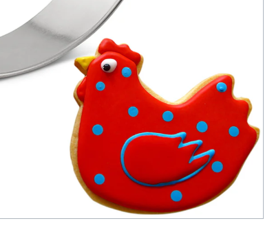 Chicken Cookie Cutter, 3 1/4in