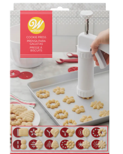 13-Piece Holiday Cookie Press Kit