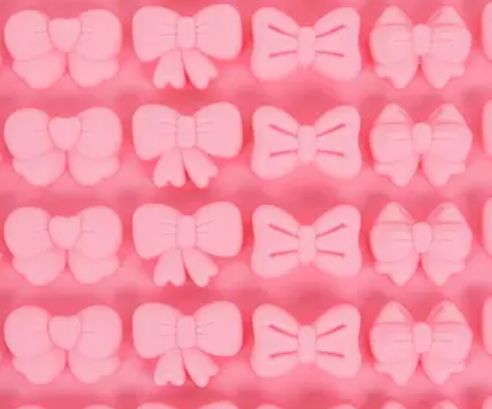 Pink Bow Silicone Candy Mold