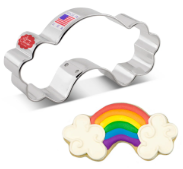 Rainbow Cookie Cutter 4"