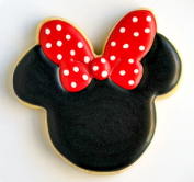 Girl Mouse with Bow Cookie Cutter, 3.5"
